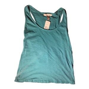 FOREVER21: Turquoise Sleeveless Shirt (LARGE)